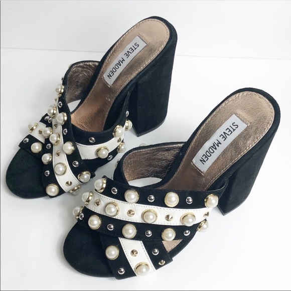 steve madden pearl mules